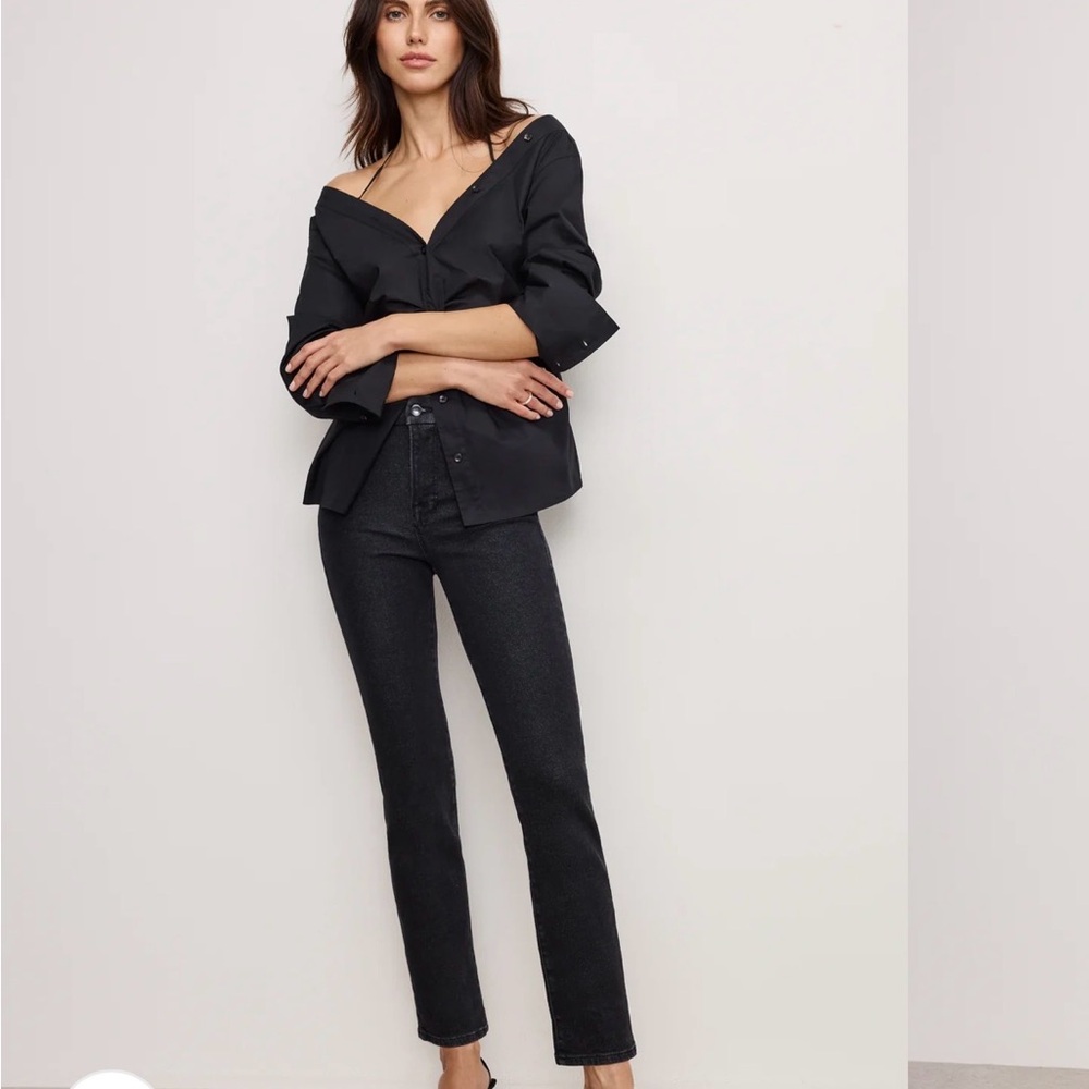 Good American Black Denim Jeans